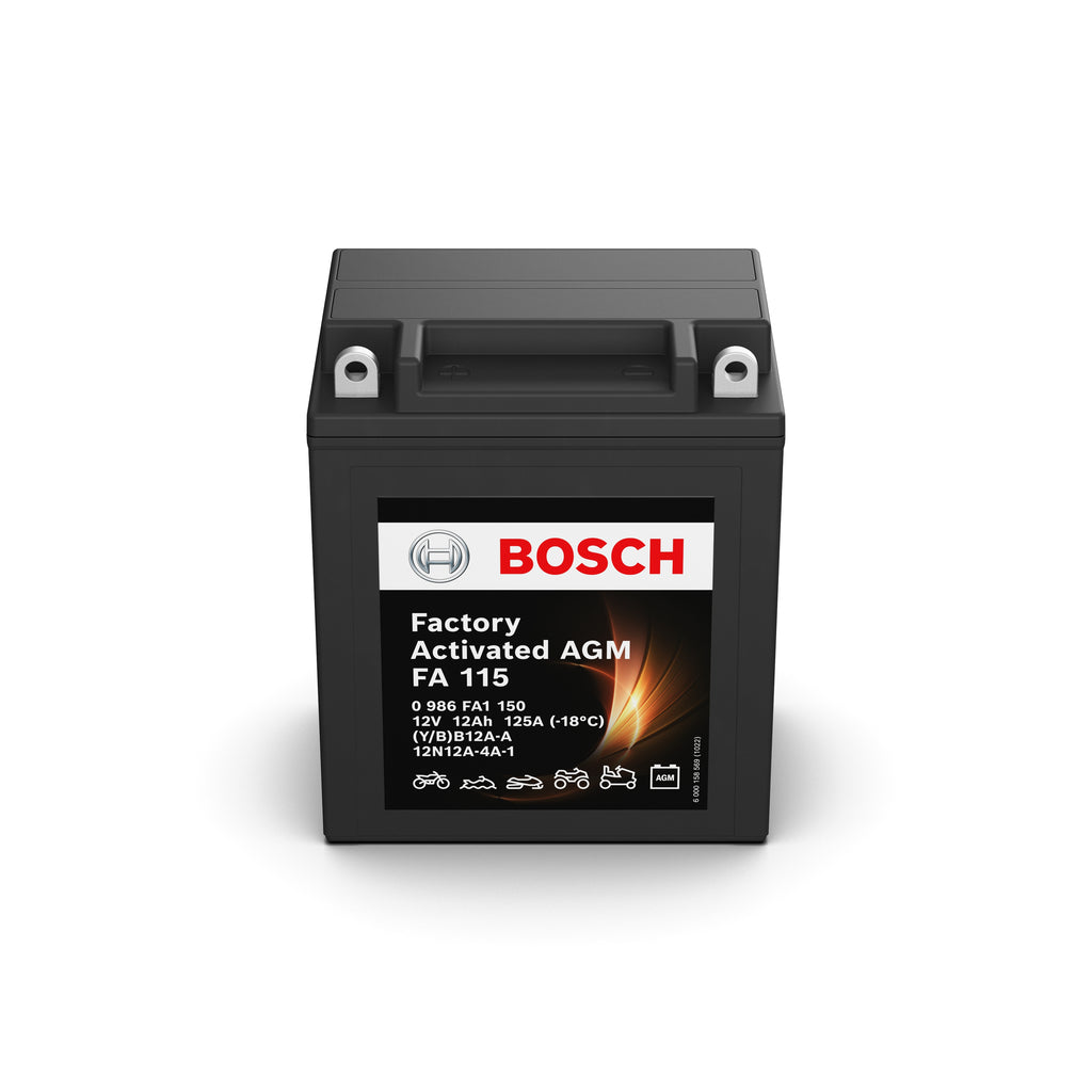 986 FA1 150 BOSCH Startbatteri 0 12V 12Ah
