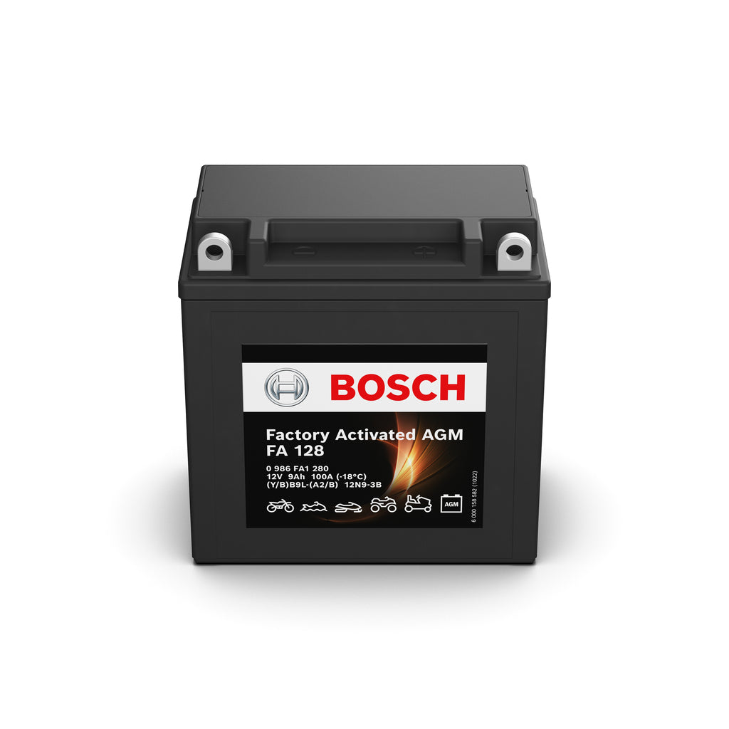 986 FA1 280 BOSCH Startbatteri 0 12V 9Ah