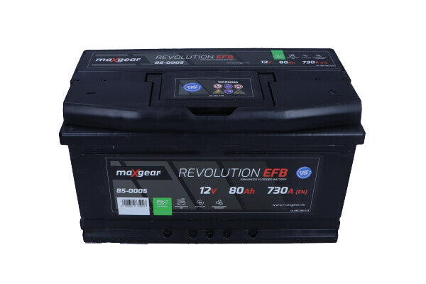 MAXGEAR Startbatteri 85-0005 12V 80Ah