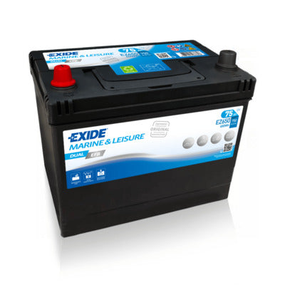 EXIDE Startbatteri EZ650 12V 75Ah