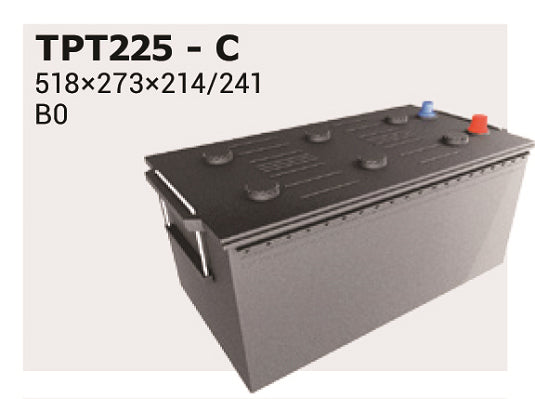 IPSA Startbatteri TPT225 12V 225Ah