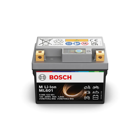 986 122 601 BOSCH Startbatteri 0 12V 1Ah
