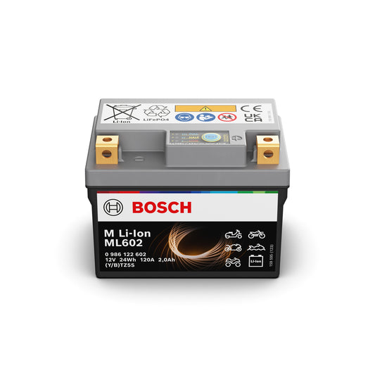 986 122 602 BOSCH Startbatteri 0 12V 2Ah