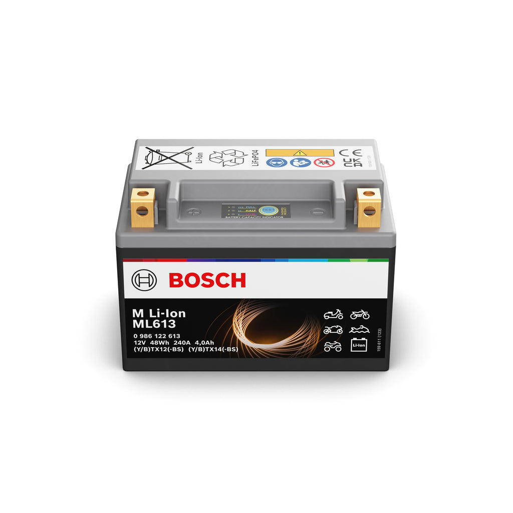 986 122 613 BOSCH Startbatteri 0 12V 4Ah