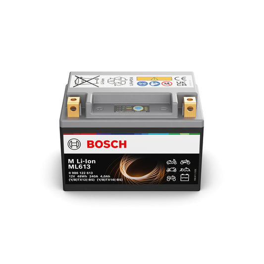 986 122 613 BOSCH Startbatteri 0 12V 4Ah