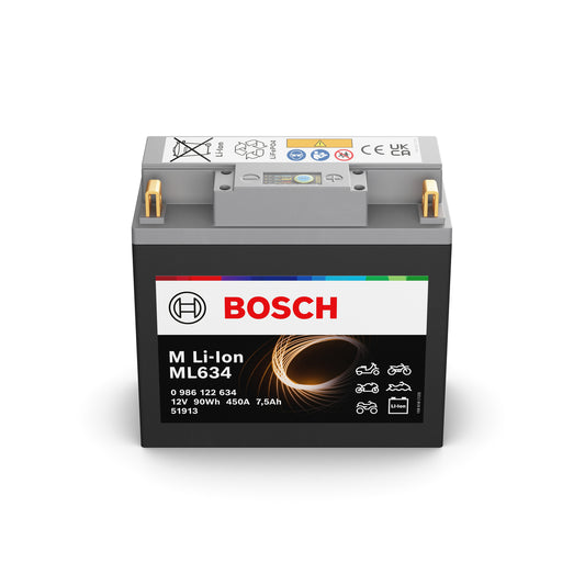 986 122 634 BOSCH Startbatteri 0 12V 7Ah