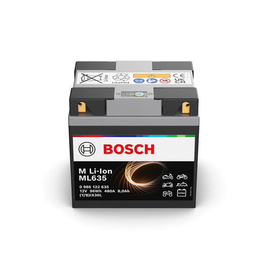 986 122 635 BOSCH Startbatteri 0 12V 8Ah