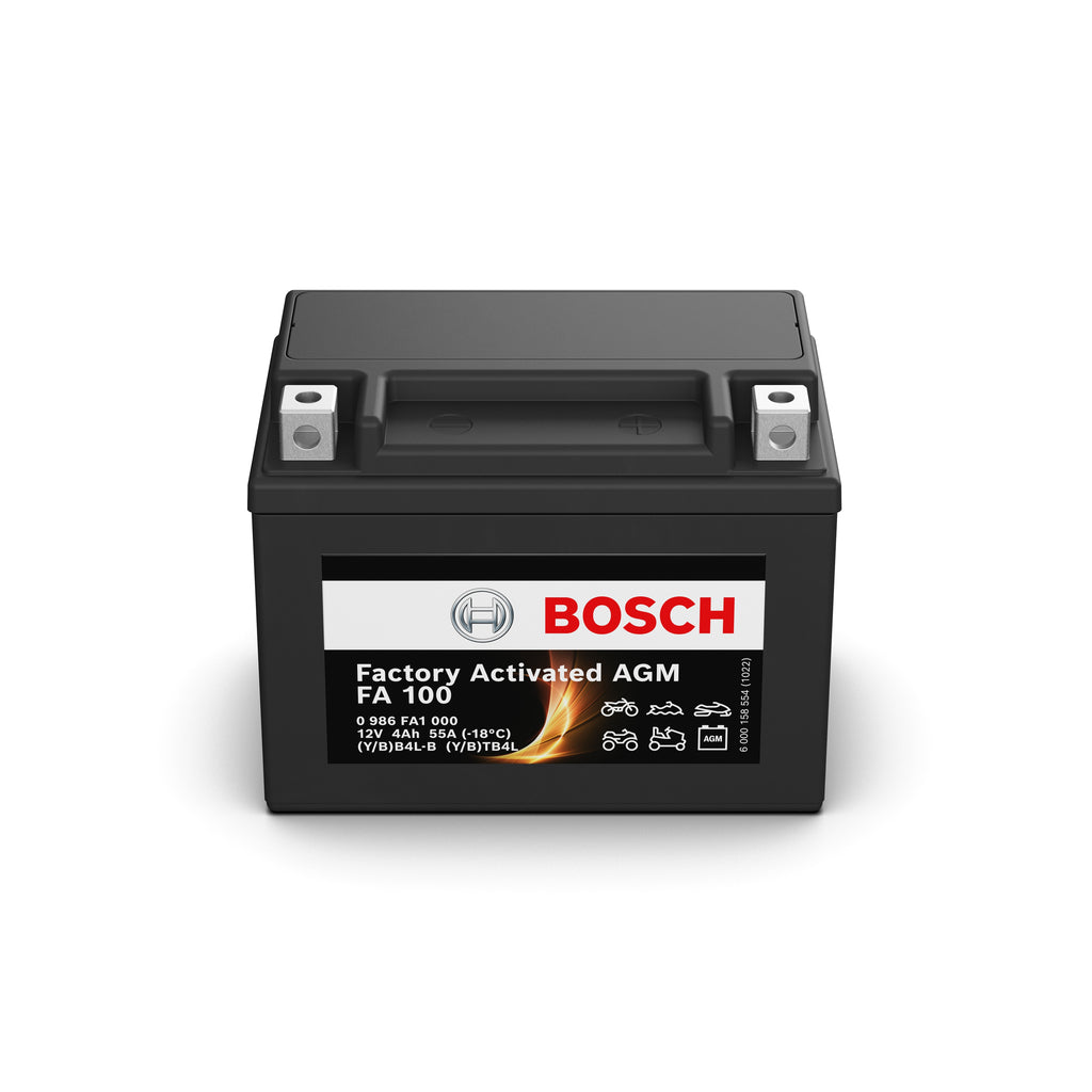 986 FA1 000 BOSCH Startbatteri 0 12V 4Ah