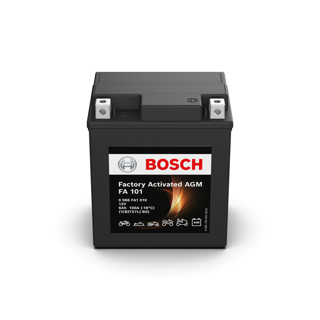986 FA1 010 BOSCH Startbatteri 0 12V 6Ah