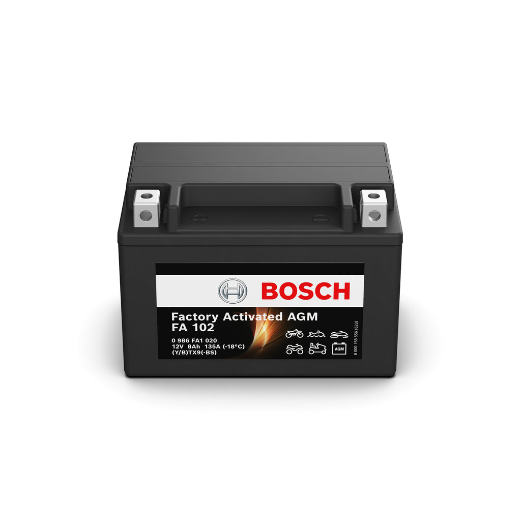 986 FA1 020 BOSCH Startbatteri 0 12V 8Ah
