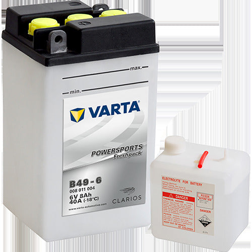 VARTA Startbatteri 008011004I314 6V 8Ah