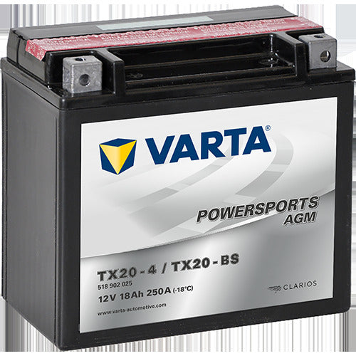 VARTA Startbatteri 518902025I314 12V 18Ah