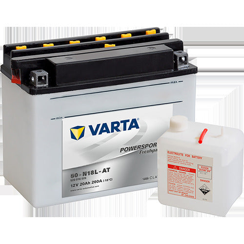 VARTA Startbatteri 520016026I314 12V 20Ah
