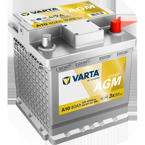 VARTA Startbatteri 540901042K262 12V 40Ah