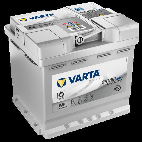VARTA Startbatteri 550901054J382 12V 50Ah