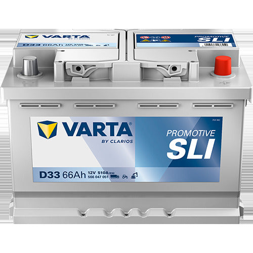 VARTA Startbatteri 566047051K182 12V 66Ah