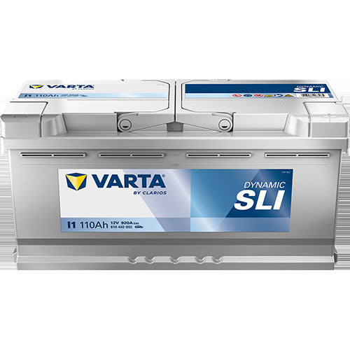 VARTA Startbatteri 610402092K262 12V 110Ah