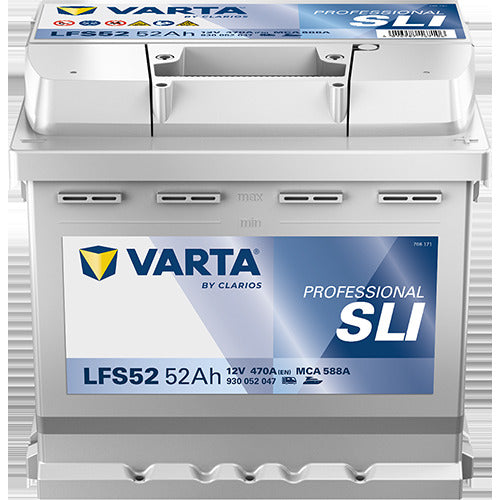 VARTA Startbatteri 930052047K312 12V 52Ah