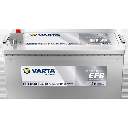 VARTA Startbatteri 932240120K312 12V 240Ah