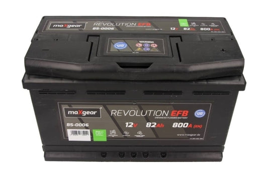 MAXGEAR Startbatteri 85-0006 12V 82Ah