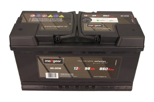 MAXGEAR Startbatteri 85-0016 12V 98Ah