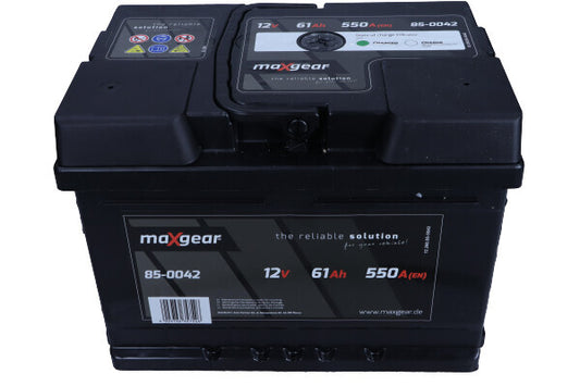 MAXGEAR Startbatteri 85-0042 12V 61Ah