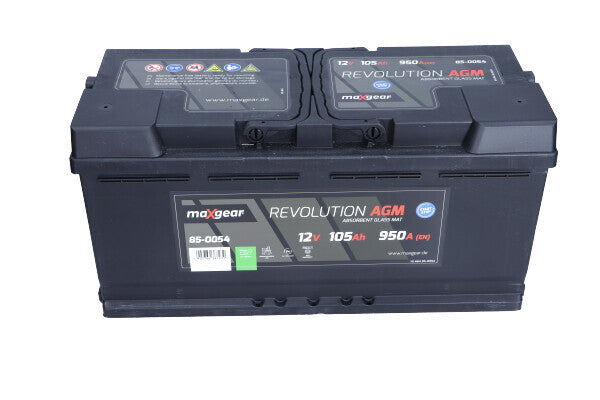 MAXGEAR Startbatteri 85-0054 12V 105Ah