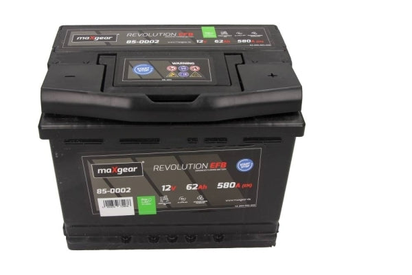 MAXGEAR Startbatteri 85-0002 12V 62Ah