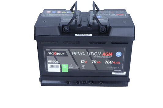 MAXGEAR Startbatteri 85-0051 12V 70Ah