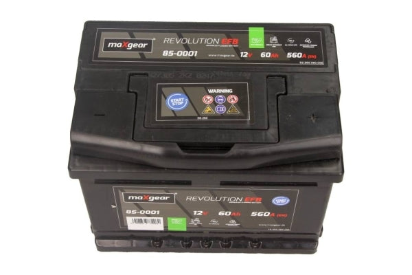 MAXGEAR Startbatteri 85-0001 12V 60Ah