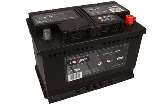 D722 MAXGEAR Startbatteri 574104068 12V 74Ah