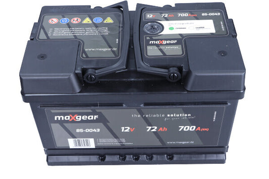 MAXGEAR Startbatteri 85-0043 12V 72Ah