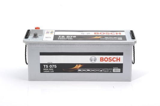 092 T50 750 BOSCH Startbatteri 0 12V 145Ah