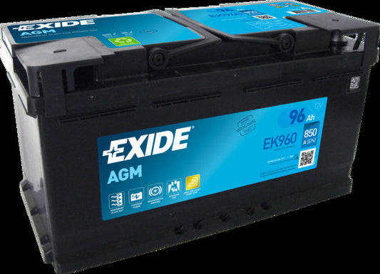 EXIDE Startbatteri EK960 12V 96Ah