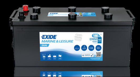 EXIDE Startbatteri ER850 12V 180Ah