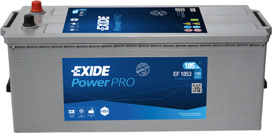 EXIDE Startbatteri EF1853 12V 185Ah