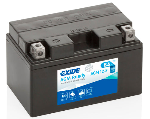 EXIDE Startbatteri AGM12-8 12V 9Ah