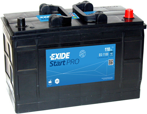 EXIDE Startbatteri EG1100 12V 110Ah