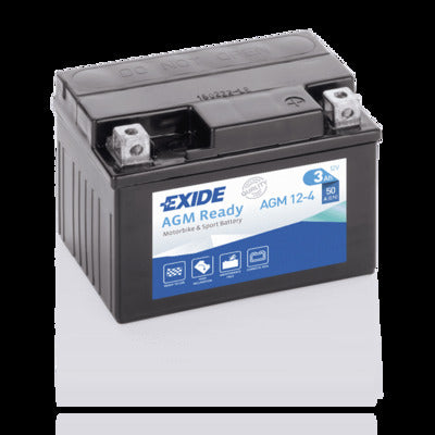 EXIDE Startbatteri AGM12-4 12V 3Ah