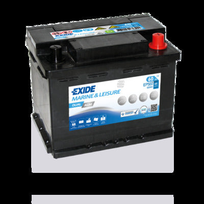 EXIDE Startbatteri EP500 12V 60Ah