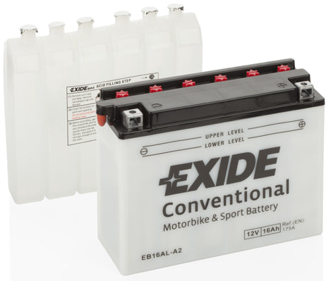 EXIDE Startbatteri EB16AL-A2 12V 16Ah