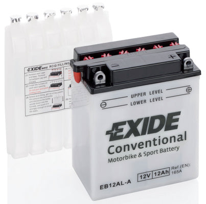 EXIDE Startbatteri EB12AL-A 12V 12Ah