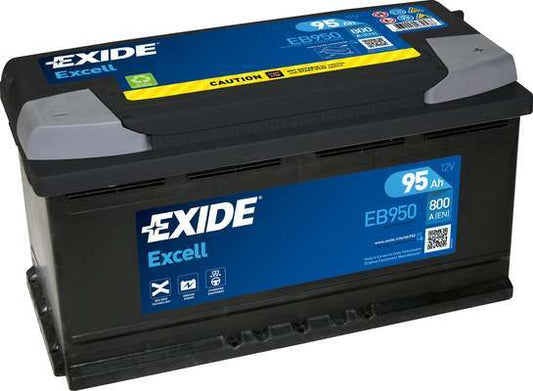 EXIDE Startbatteri EB950 12V 95Ah