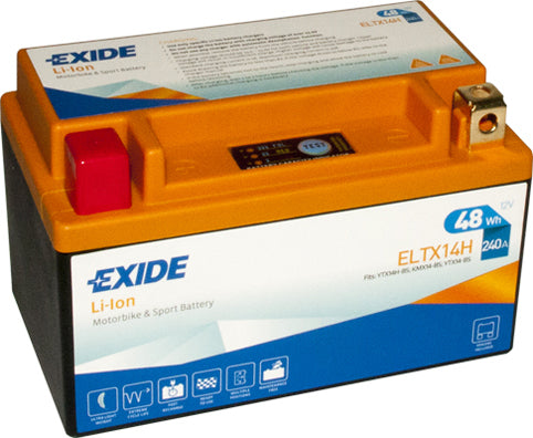 EXIDE Startbatteri ELTX14H 12V 4Ah