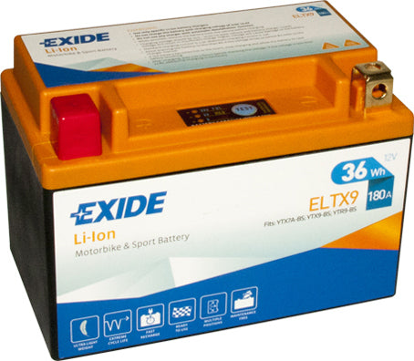 EXIDE Startbatteri ELTX9 12V 3Ah