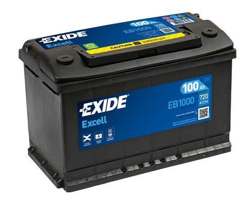 EXIDE Startbatteri EB1000 12V 100Ah