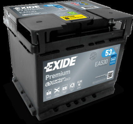 EXIDE Startbatteri EA530 12V 53Ah