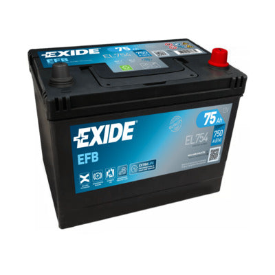 EXIDE Startbatteri EL754 12V 75Ah