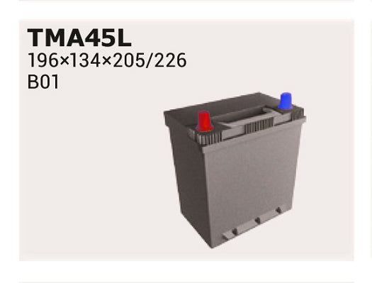 IPSA Startbatteri TMA45L 12V 45Ah