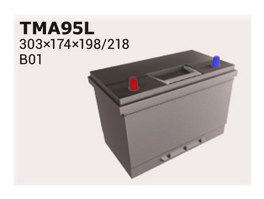 IPSA Startbatteri TMA95L 12V 95Ah
